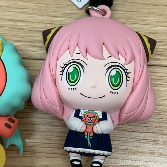 Spy X Family 3D Figural Foam Bag Clip Lot Of 3 Anya Forger Fiona Frost Chimera - Picture 4 of 9